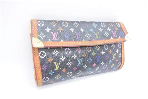 louis vuitton multicolor geldbörse